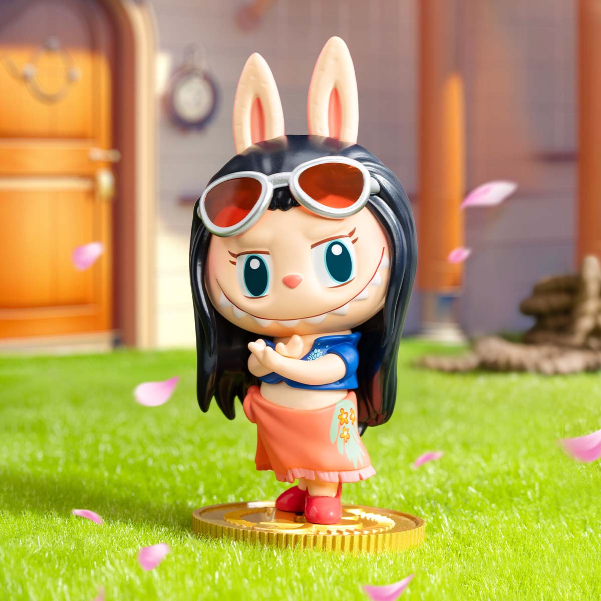 Figurines Labubu x One Piece Blind Box – Édition Secrète - 1pcs