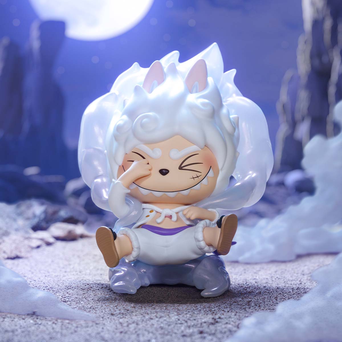 Figurines Labubu x One Piece Blind Box – Édition Secrète - 1pcs