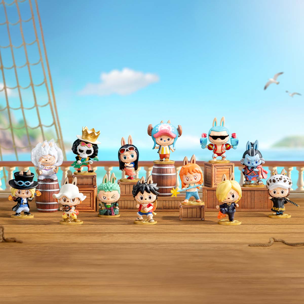 Labubu x One Piece Blind Box Figures – Secret Edition – 1pcs