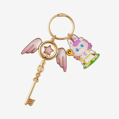 Porte-Clés Pendentifs Labubu Series Constellation – Blind Boxes