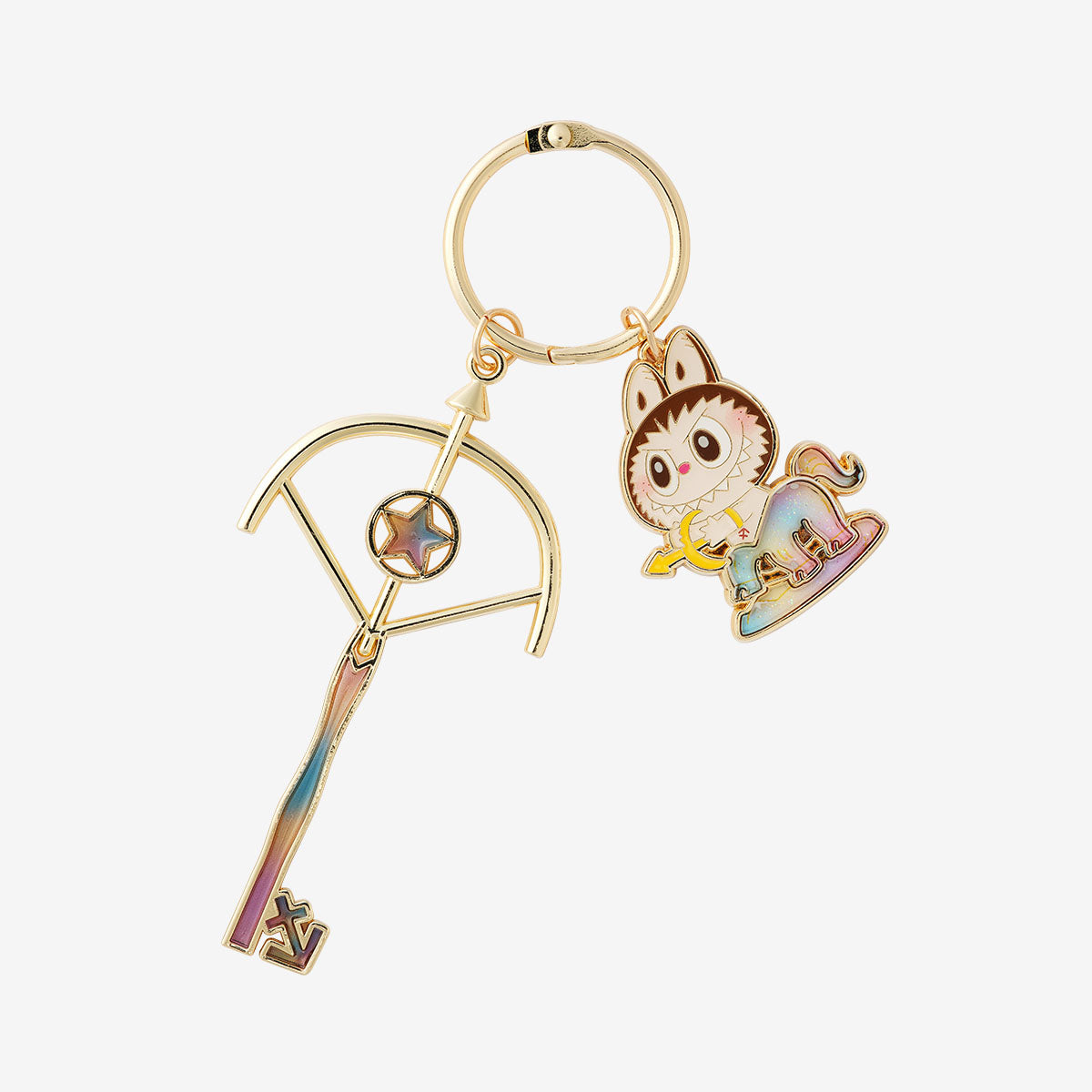 Labubu Series Constellation Pendant Keychains – Blind Boxes